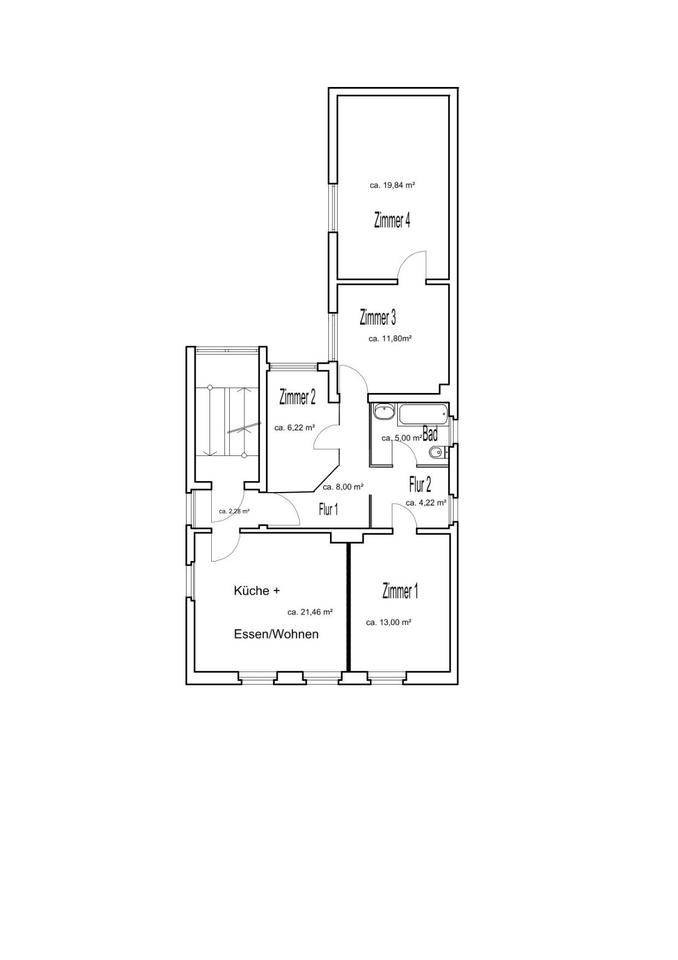 Thumbnail-Erstbezug nach Kernsanierung – großzügige 4-Zimmer-Wohnung mit 91