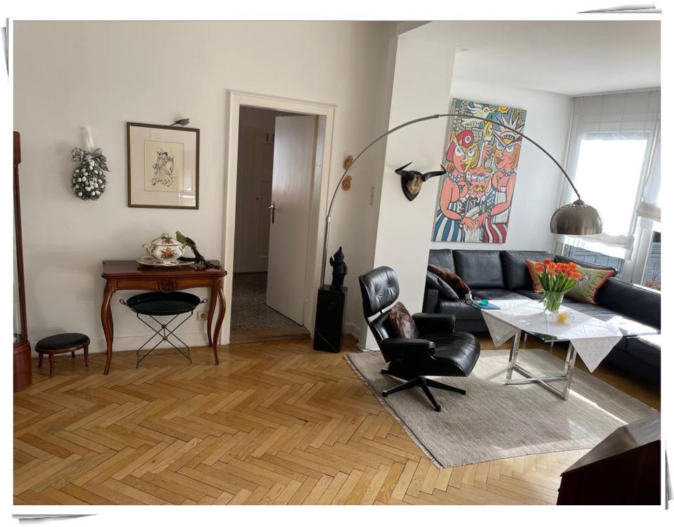 Thumbnail-Stadtvilla bietet Haus i. Haus mit Park