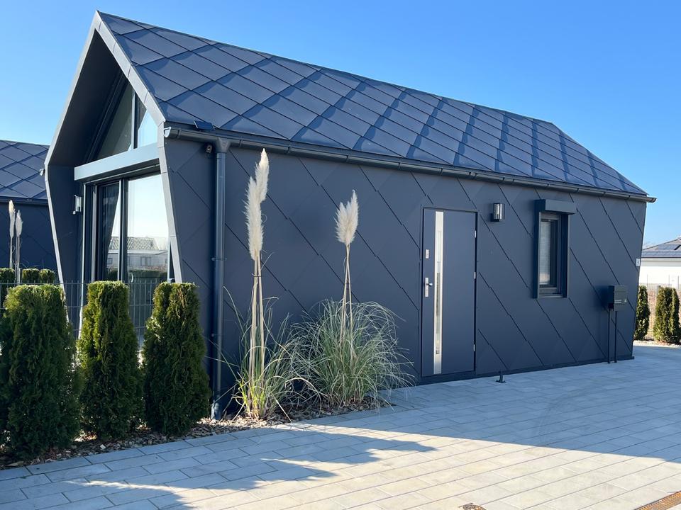 Thumbnail-„Tiny Hilde“ Ferienhaus am See Urlaub Kurzurlaub Winterurlaub Sauna Angeln Surfen