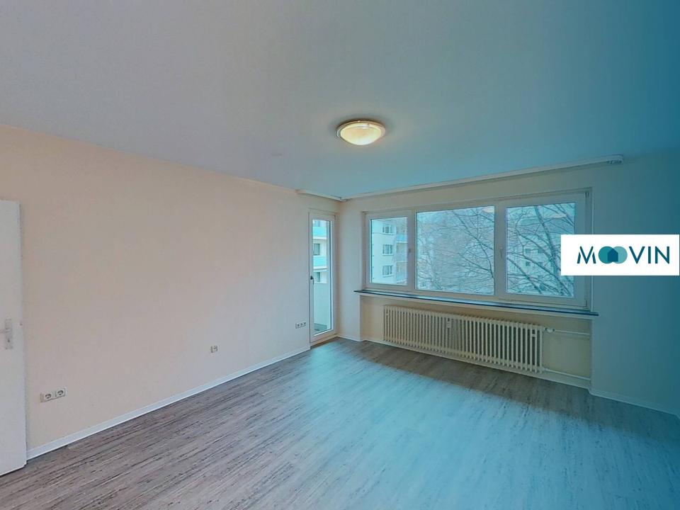 Thumbnail-Ihr neues Zuhause: Schicke 3-Zimmer-Wohnung mit Tageslichtbad und großem BALKON
