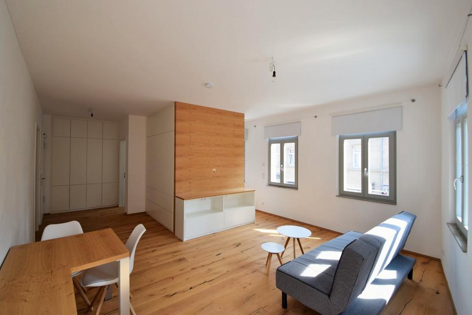 Thumbnail-1-Zimmer-Wohnung möbliert mit EBK, modern, stilvoll, geräumig