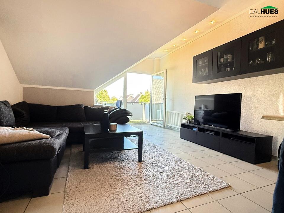 Thumbnail-Gemütliche Dachgeschosswohnung mit Balkon und Stellplatz in Velen