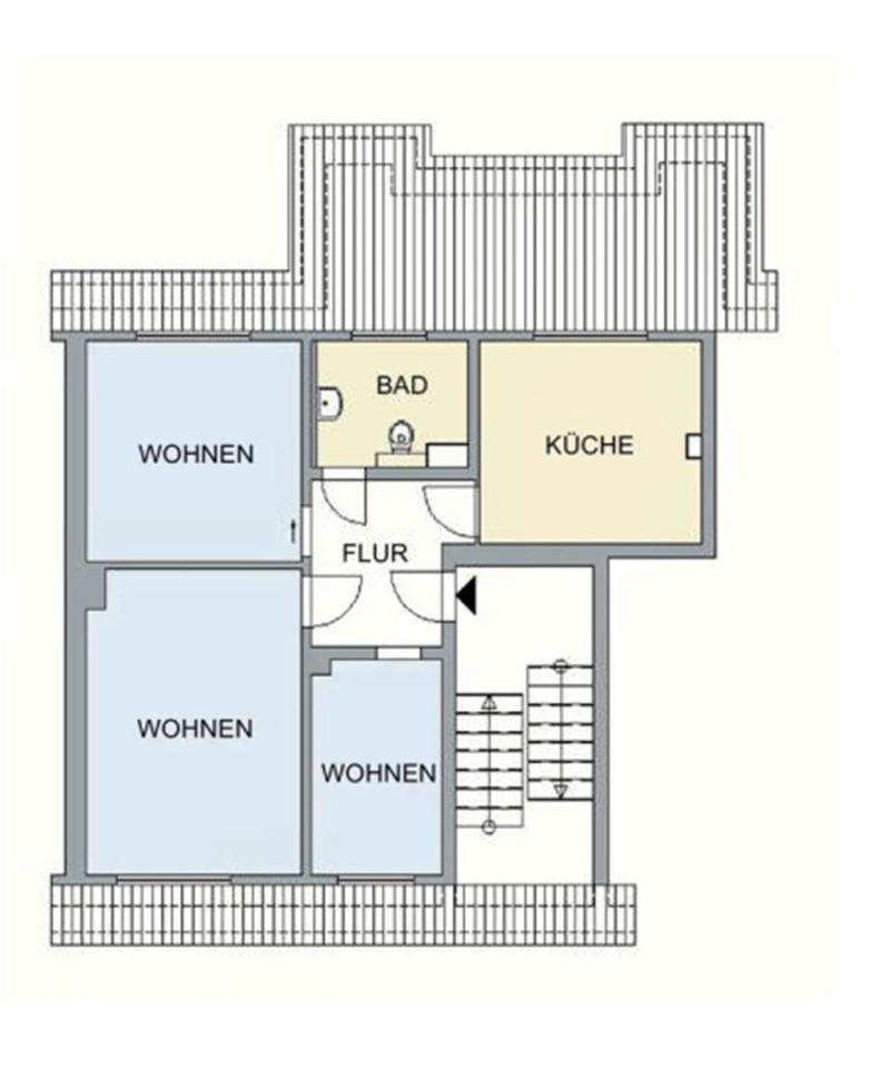 Thumbnail-Helle 3-Raumwohnung, Südstadt Neubrandenburg