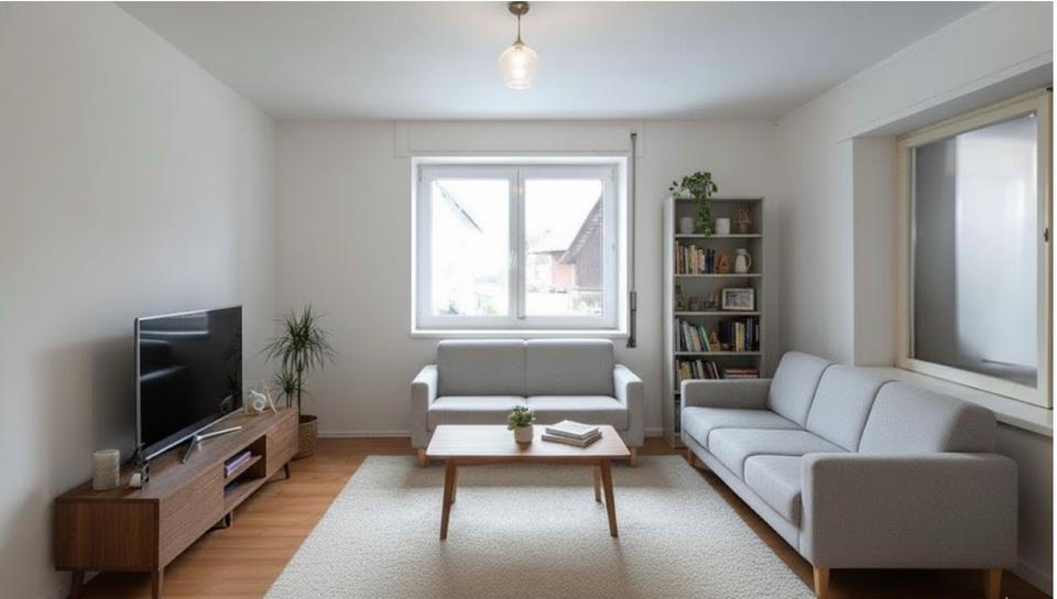 Thumbnail-4 Zimmer Wohnung Haushälfte mit Balkon in Achern Sasbachried