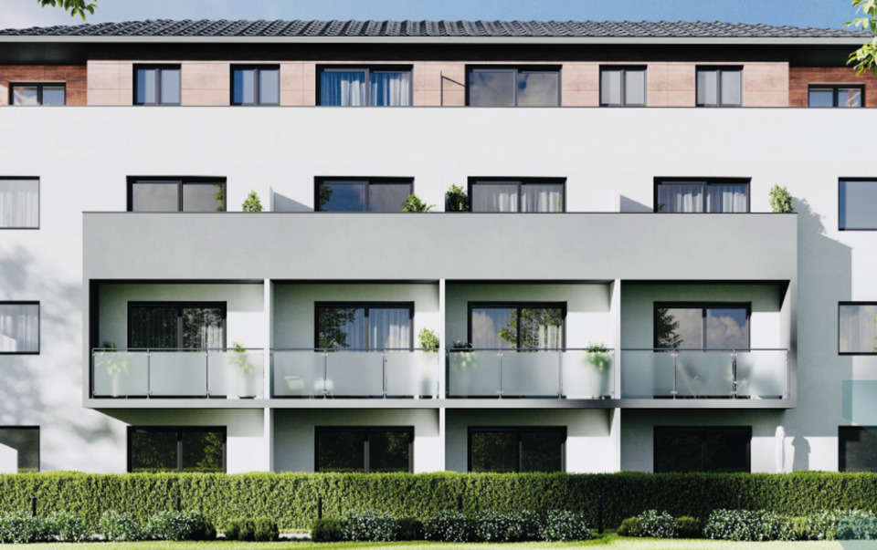 Thumbnail-Modernes Neubau-Apartment, Wohnung mit Balkon, Erstbezug