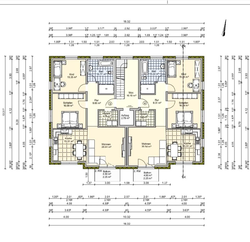 Thumbnail-Erstbezug! Obergeschosswohnung(KFW 40) frei ab dem 01.03.2026