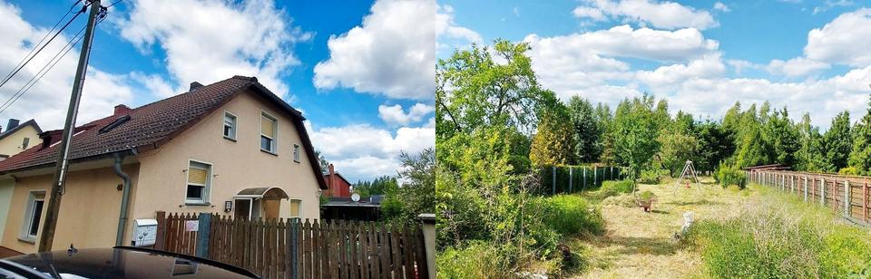 Thumbnail-Modernisierte Doppelhaushälfte mit großem Garten, Nebengebäude