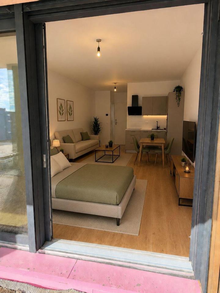 Thumbnail-Hochwertige Neubauwohnung mit Einbauküche, Terrasse & Stellplatz in Steinberg am See