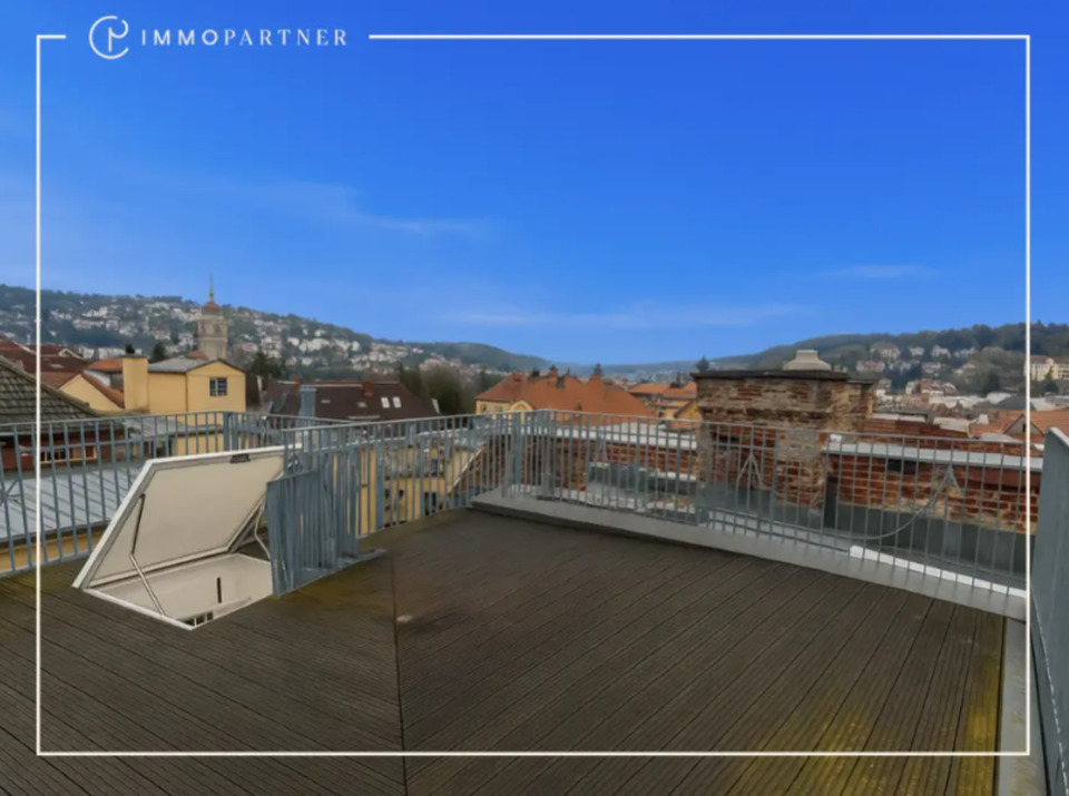 Thumbnail-Wohnen über den Dächern von Stuttgart-Süd – Galeriewohnung mit Traum-Dachterrasse