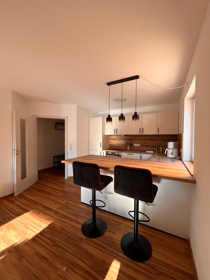 Thumbnail-Neu renovierte helle 2-Zimmer-Wohnung teilmöbliert zu vermieten