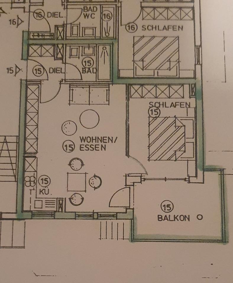 Thumbnail-2-Zimmer-Wohnung in Sachsenheim