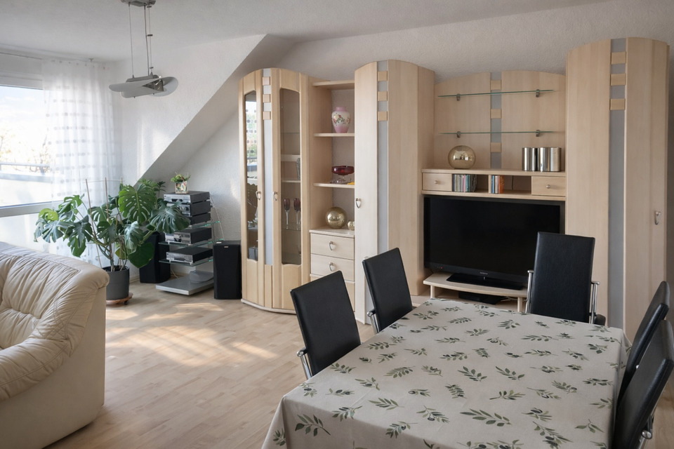 Thumbnail-Helle 3-Zimmerwohnung mit Balkon & Küche