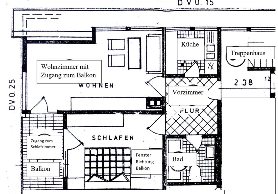 Thumbnail-Schöne 2 Zi-Schwarzwald-Wohnung, Balkon mit freiem Blick ins Tal