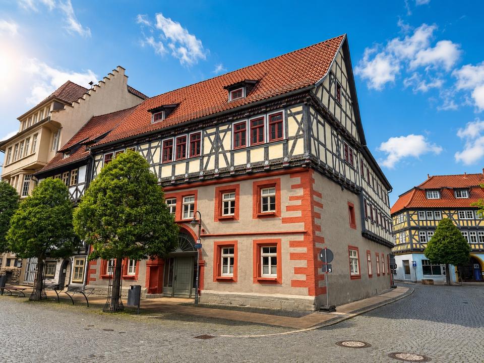 Thumbnail-barrierefreie Gewerbefläche im EG - historisches denkmalgeschütztes Fachwerkhaus in 1A-Altstadtlage von Bad Langensalza