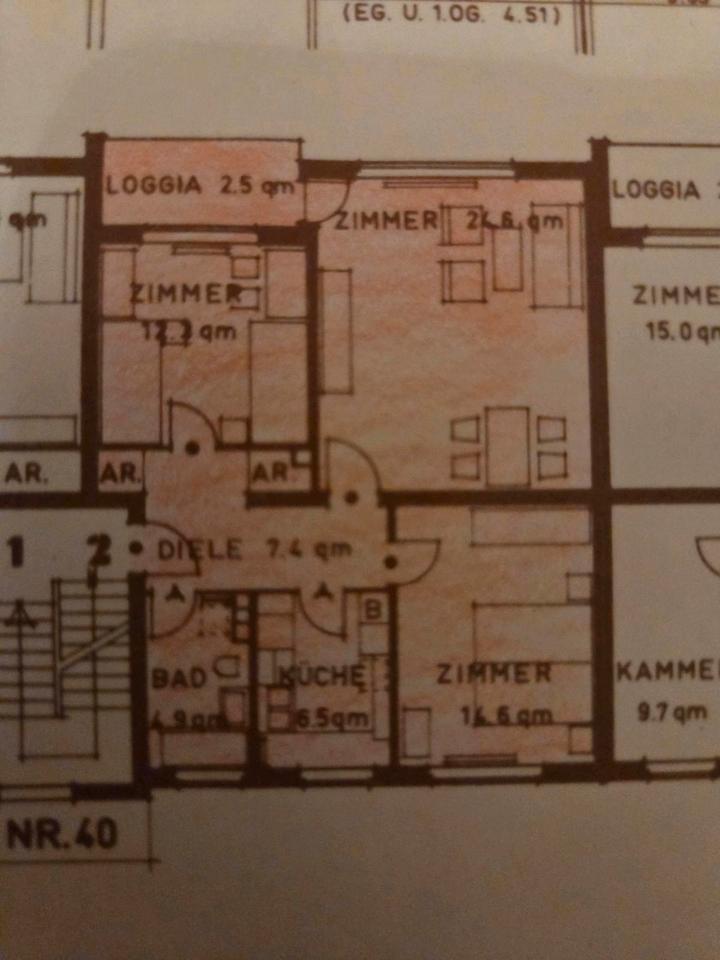 Thumbnail-Helle charmante 3-Zimmer-Wohnung in Lankwitz