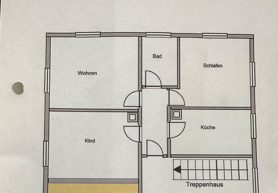Thumbnail-3-Zimmer-Wohnung im Zentrum