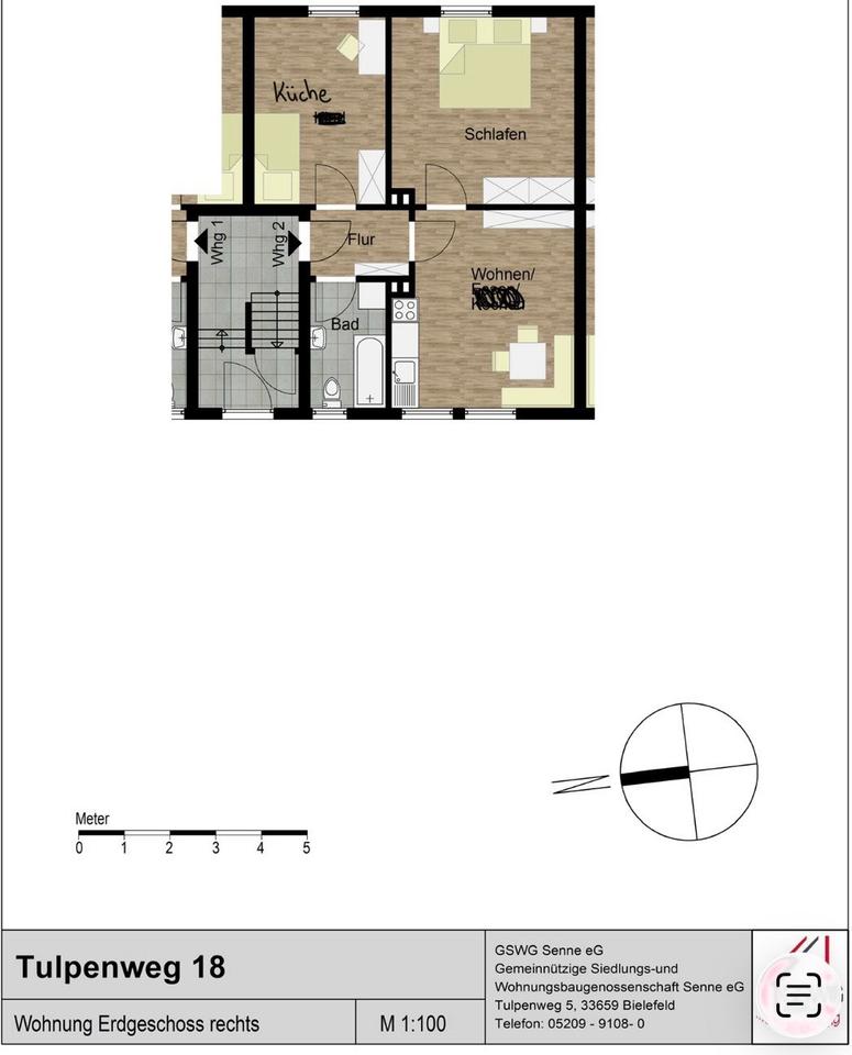 Thumbnail-2 Zimmer Wohnung