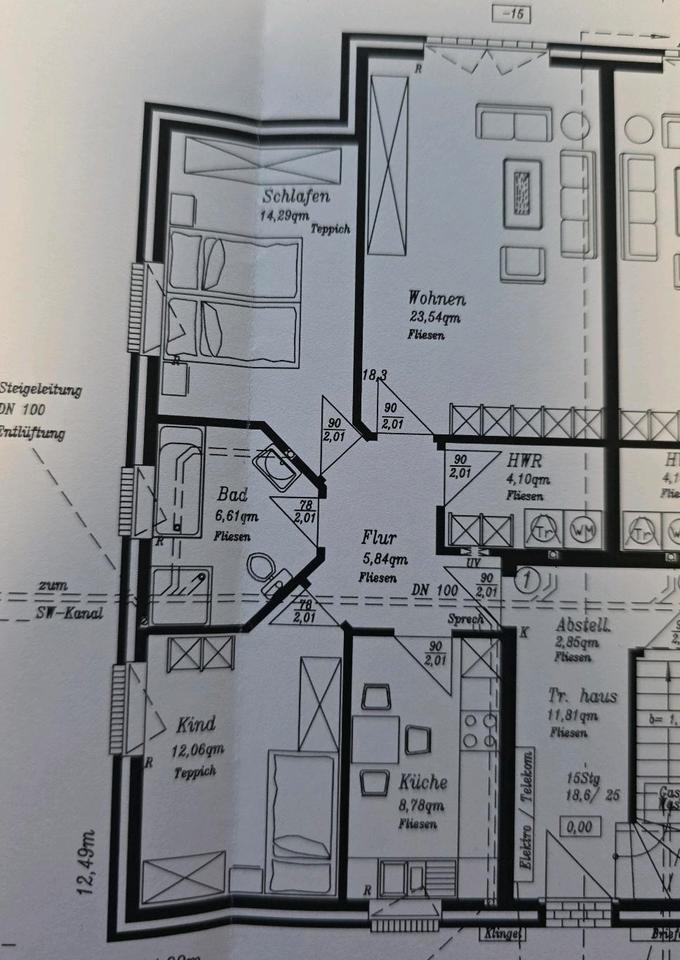 Thumbnail-Unterwohnung in Neuharlingersiel zu vermieten