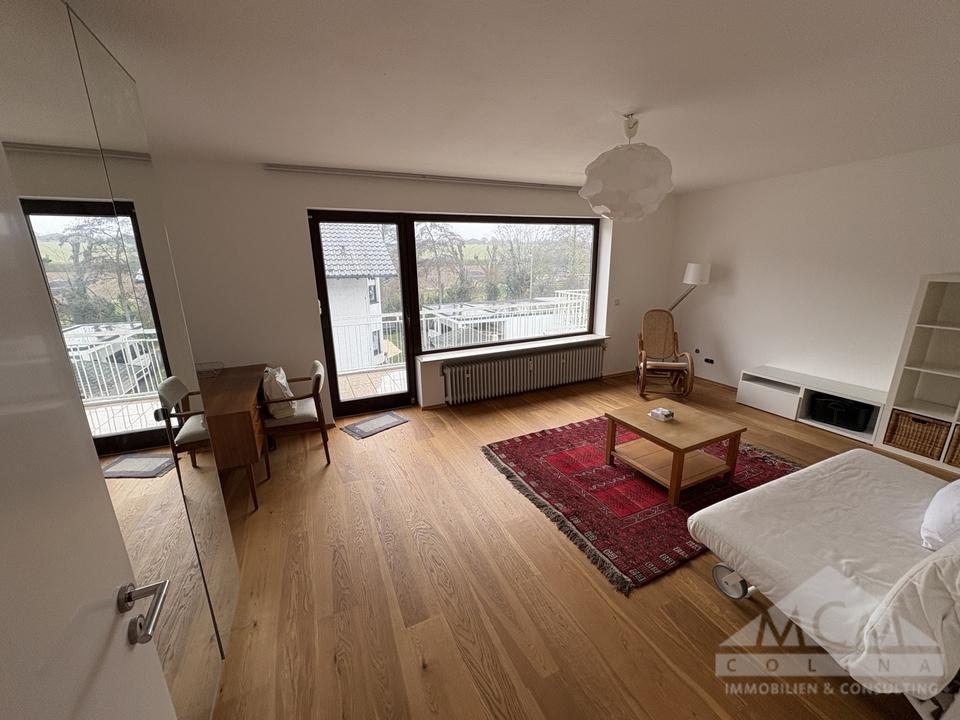 Thumbnail-Helle, vollmöblierte 2-Zimmerwohnung mit großer Sonnenterrasse in ruhiger Lage & Fußnahe zur U-Bahnstation U2