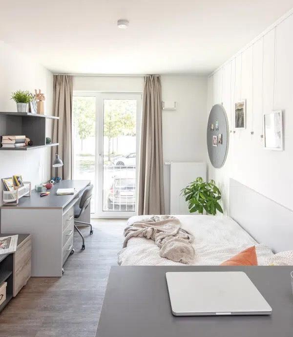 Thumbnail-vollmöbelierte Einzimmerwohnung