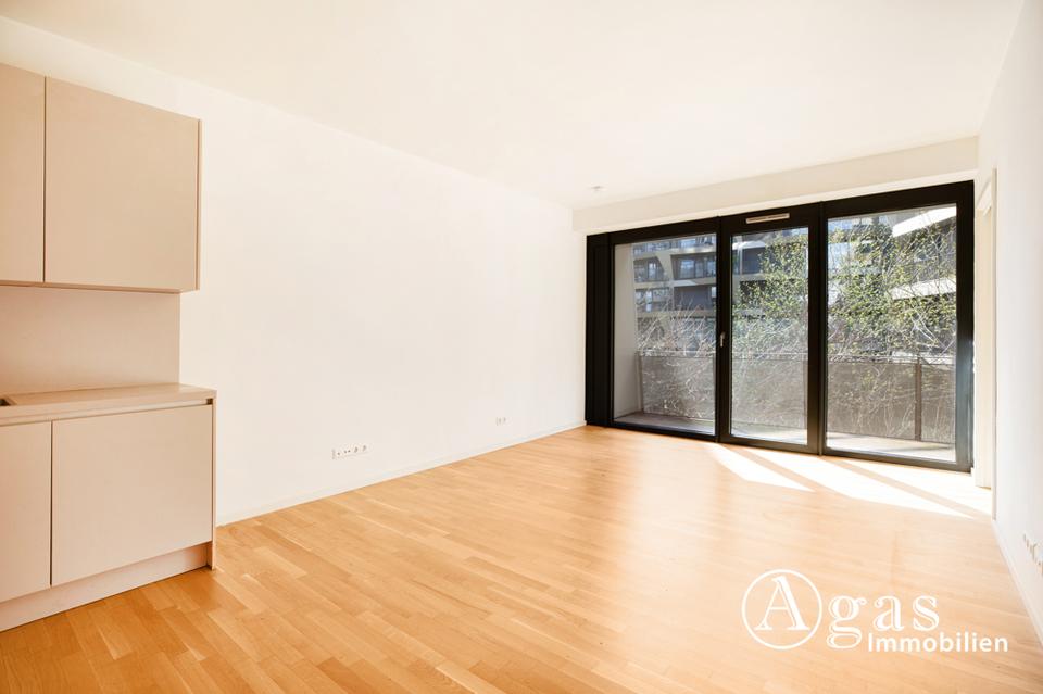 Thumbnail-Praktisch geschnittene 2 Zimmer Wohnung mit ca. 53m², EBK und Balkon mit Gartenblick in Mitte!