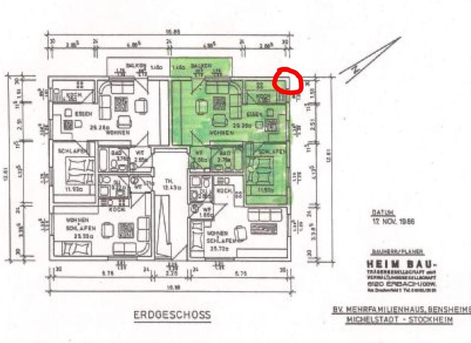 Thumbnail-Michelstadt,, möblierte Wohnung 2ZiKüBadBlk 58m2