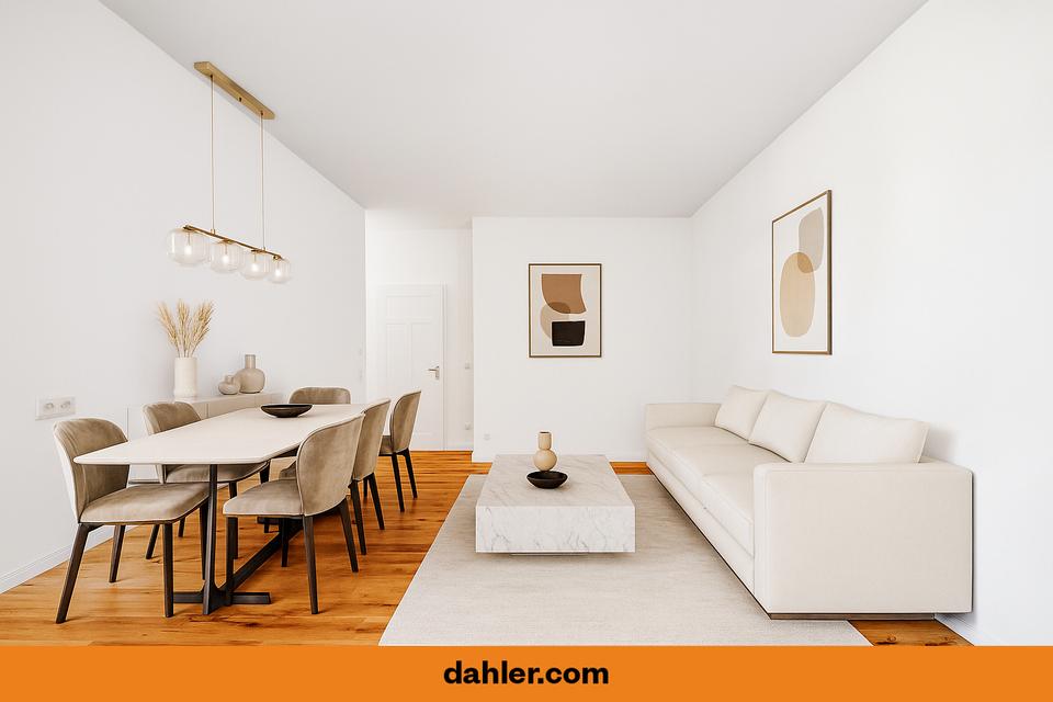 Thumbnail-Moderne 2,5-Zimmer-Wohnung mit Balkon