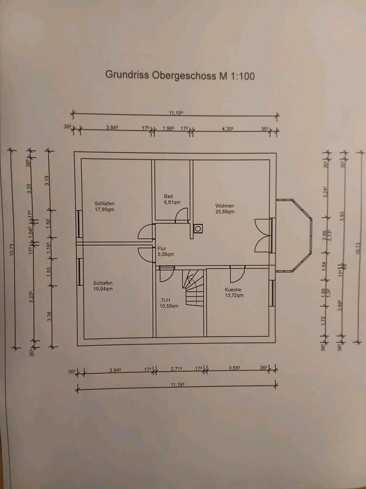 Thumbnail-Wohnung 3 ZKB 1. OG direkt in wabern ab 01.08.26 90 m2