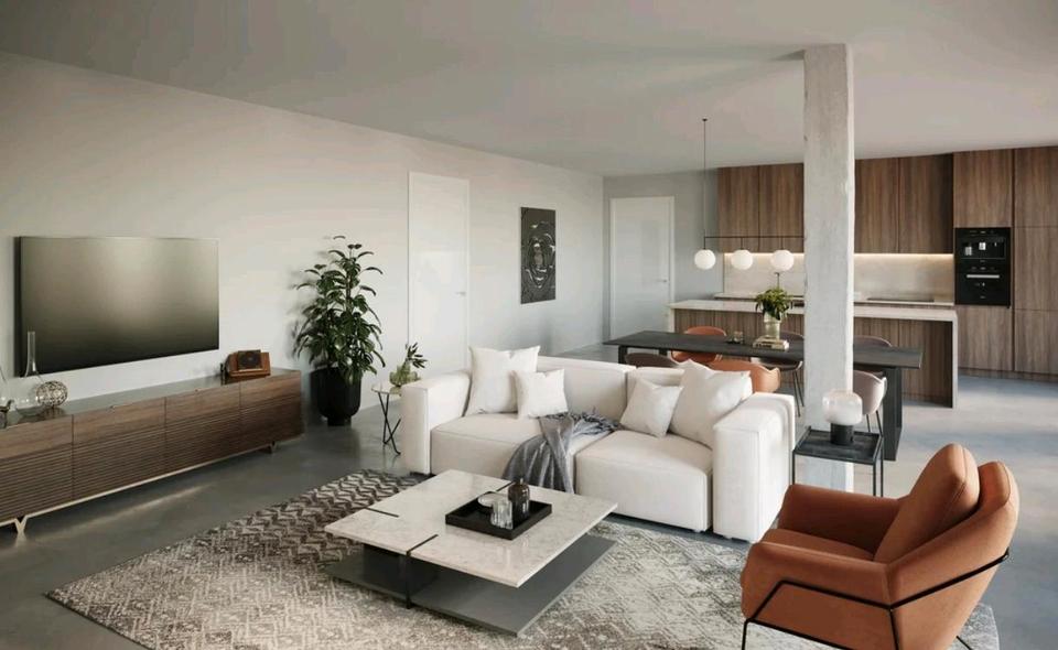 Thumbnail-Großzügige 3,5 Zimmer Wohnung mit Terrasse und Garage