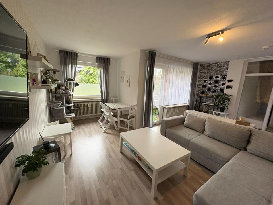 Thumbnail-3‑Zimmer‑Erdgeschosswohnung in BS‑Veltenhof | 80 m² ab 15.6.26