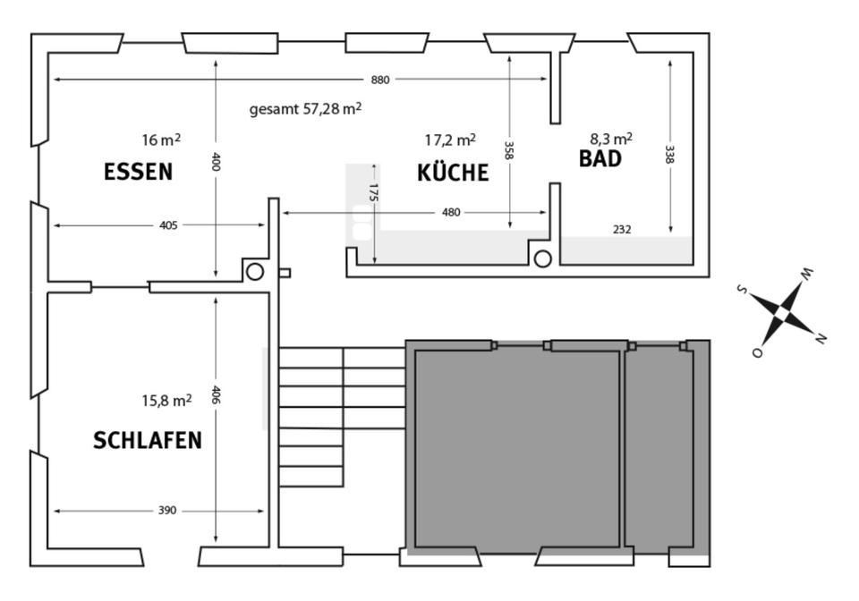 Thumbnail-Wohnung in Hausgemeinschaft, Hofgemeinschaft