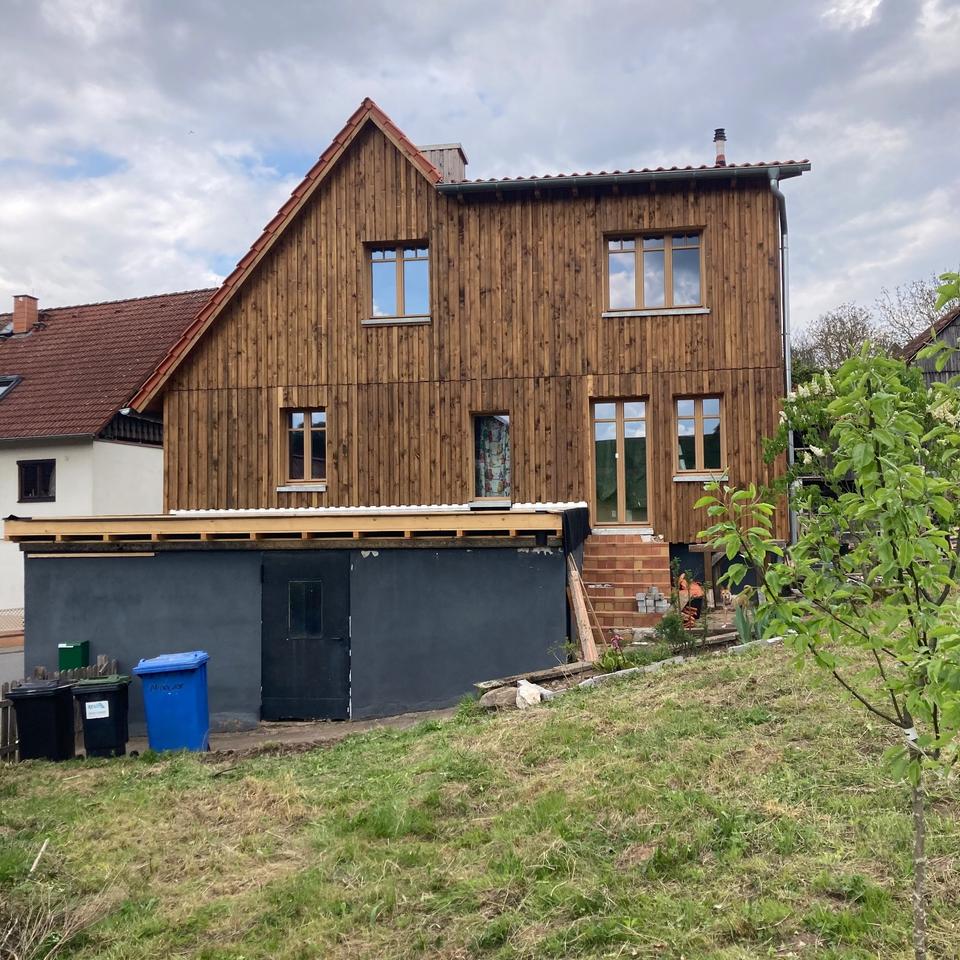 Thumbnail-Ökologisch kernsaniertes Häuschen im Odenwald