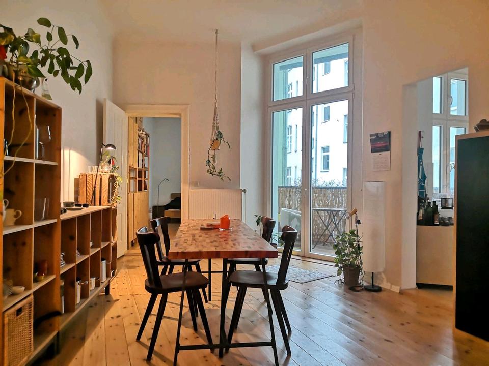 Thumbnail-Möblierte sanierte Altbauwohnung in Neukölln - befristet