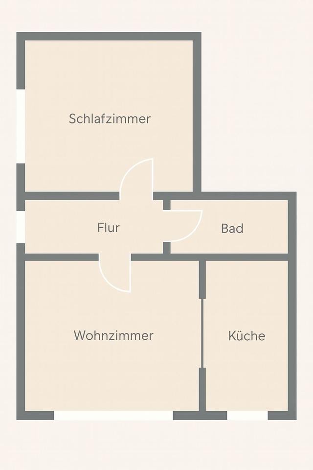 Thumbnail-Erstbezug nach Sanierung: 2-Zimmer Wohnung mit separatem Eingang