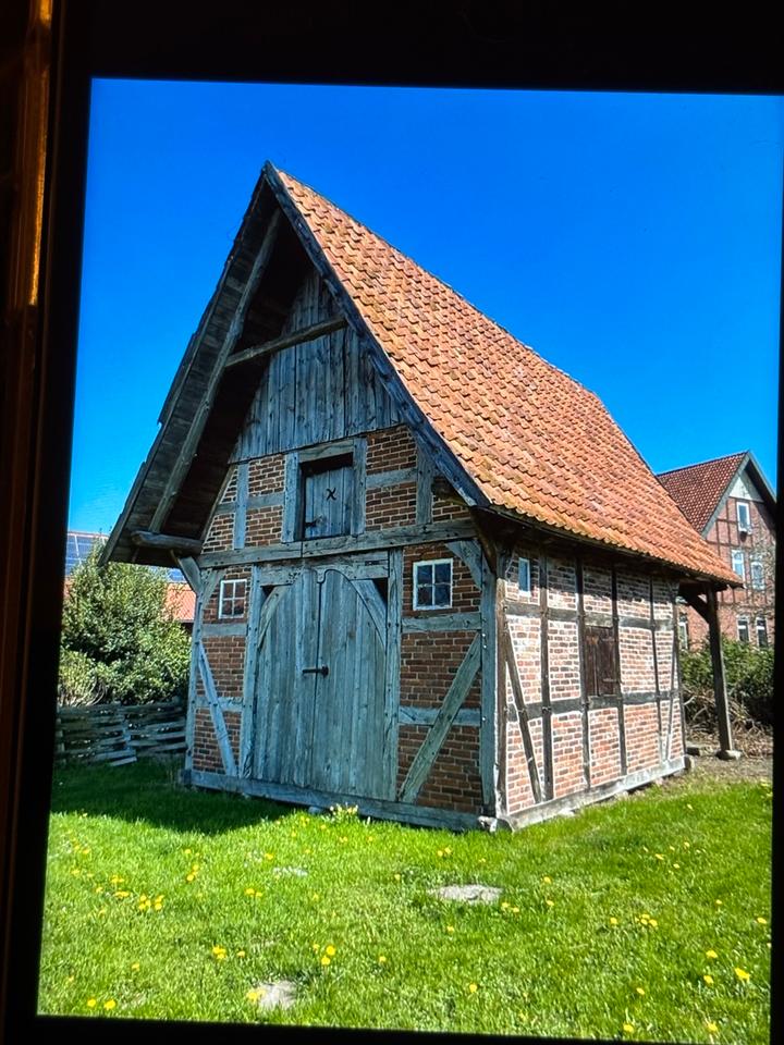 Thumbnail-Resthof 1614 mit Fachwerknebengebäuden 1614, 1998