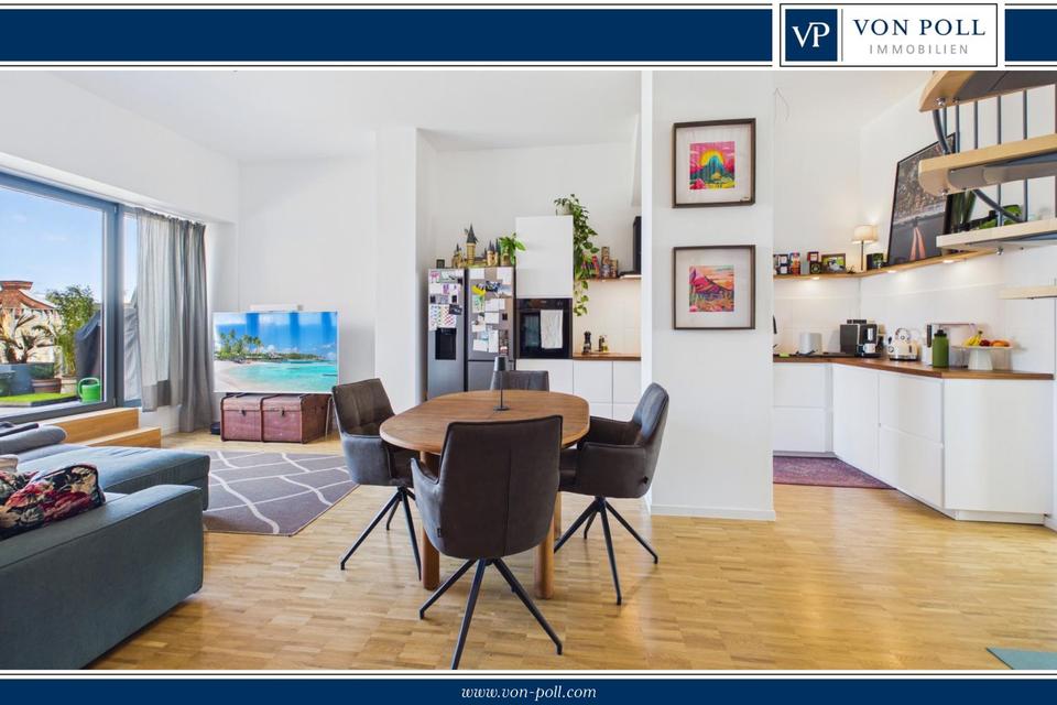 Thumbnail-Großzügige Maisonettewohnung mit PKW-Stellplatz und Balkon in Wilhelmshaven - Heppens