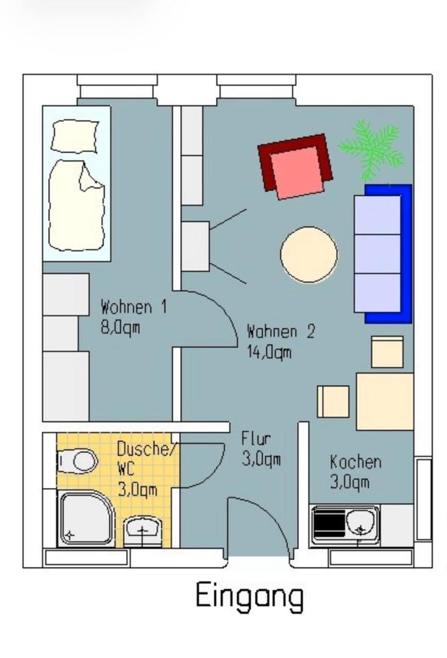 Thumbnail-1,5 Zimmer-Wihnung