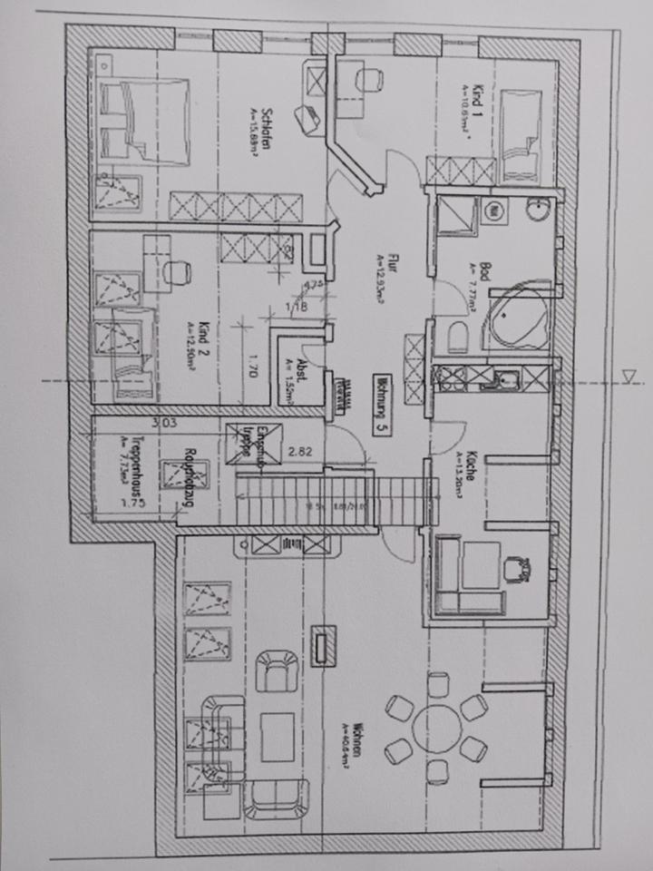 Thumbnail-Wohnung zur Miete in Gommern, separate Garage