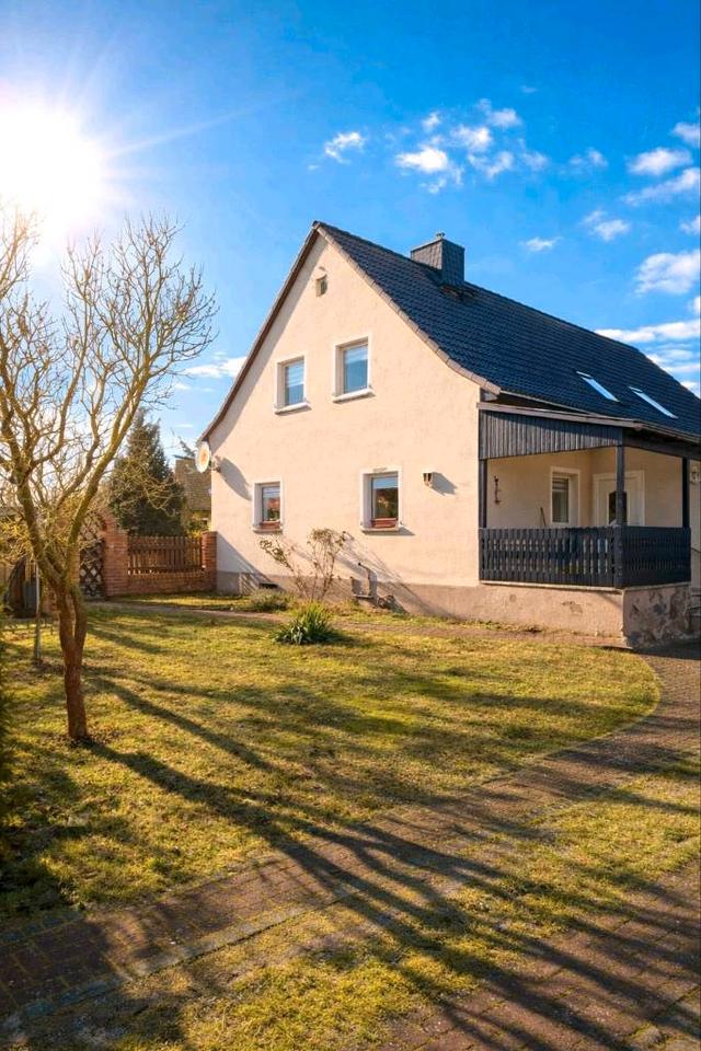Thumbnail-Doppelhaushälfte mit großem Garten und Ausbaureserve Vierraden
