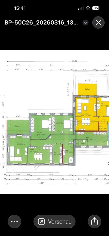 Thumbnail-Neuwertige Obergeschosswohnung in Geeste-Dalum zu vermieten