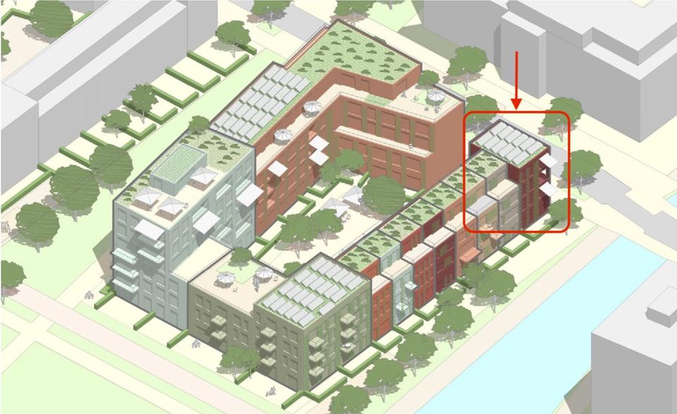 Thumbnail-Exklusives Stadthaus am Wasser im Neubauquartier Elbinsel