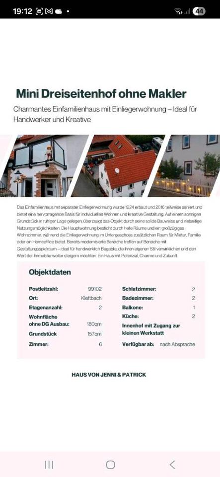 Thumbnail-Einfamilienhaus mit Einliegerwohnung- Provisionsfrei
