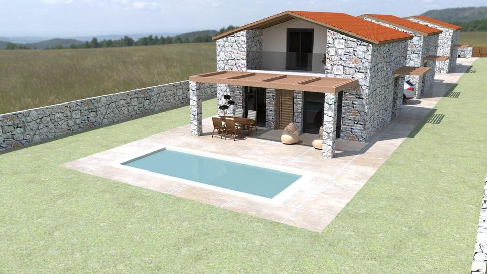 Thumbnail-Fertige Häuser 70QM + Pool