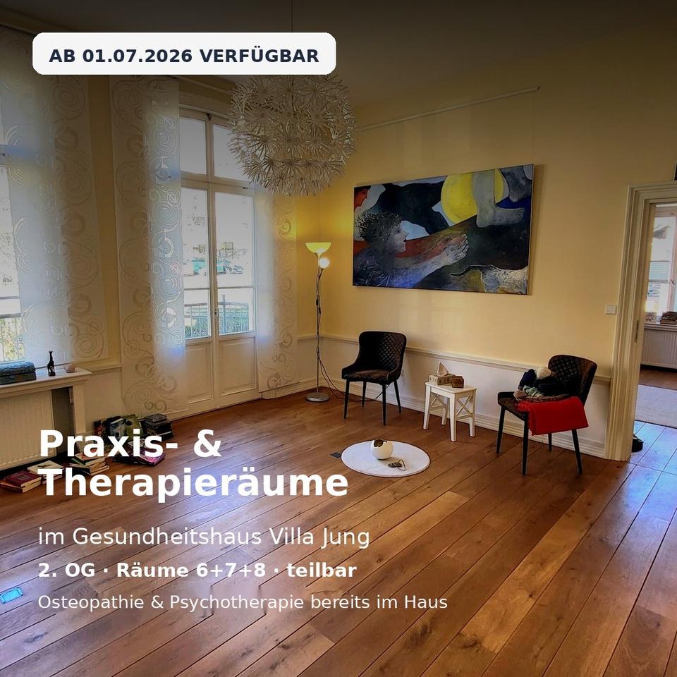 Thumbnail-Praxisräume im Gesundheitshaus Villa Jung – auch einzeln mietbar