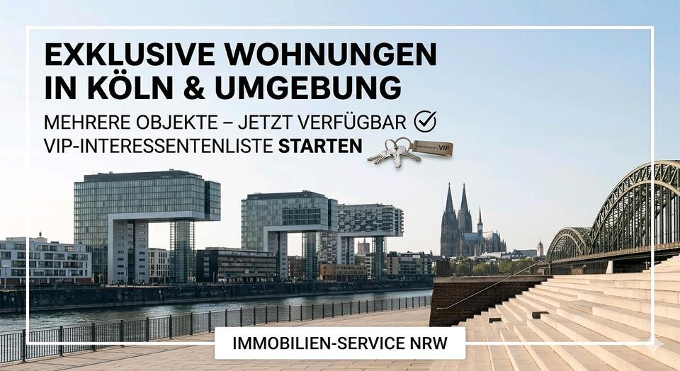 Thumbnail-MEHRERE OBJEKTE IN KÖLN: Exklusive Wohnungen – Jetzt besichtigen!