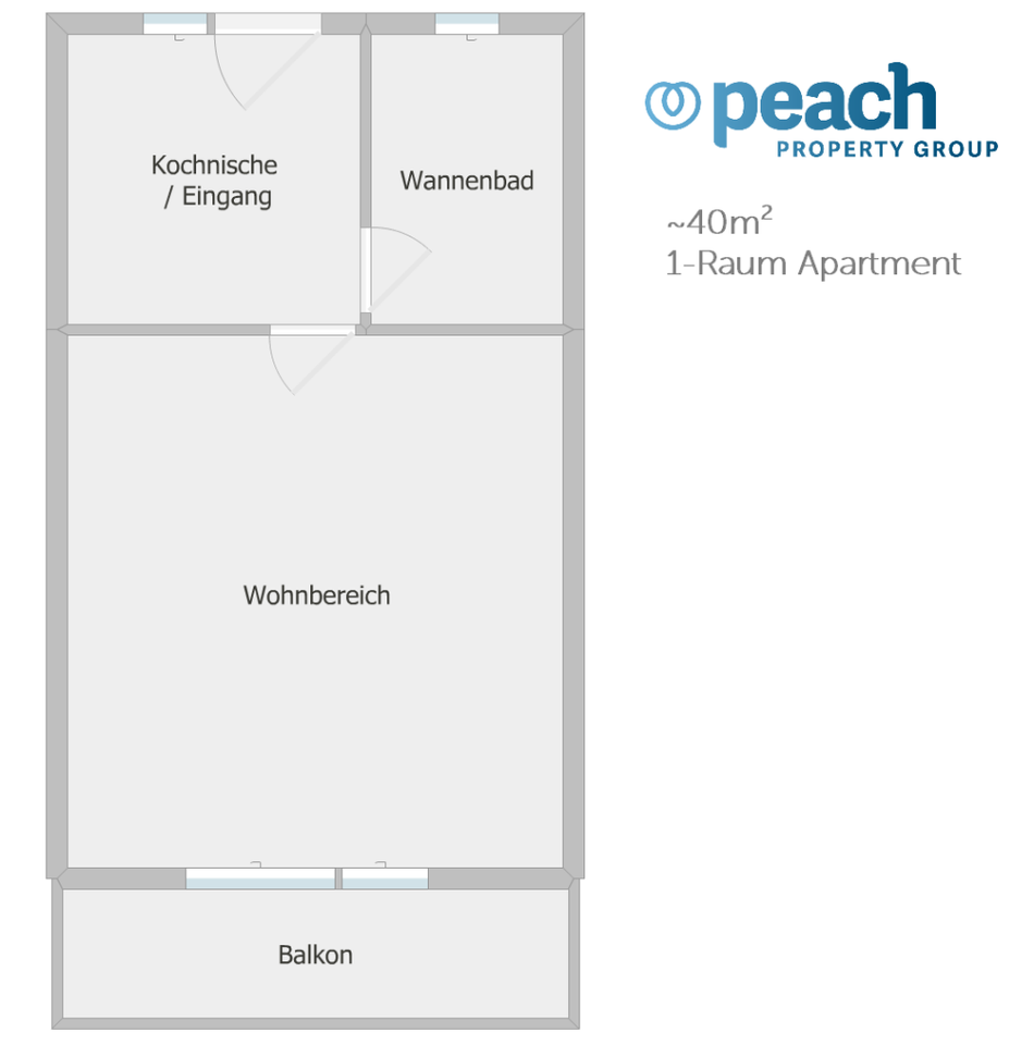 Thumbnail-+++ Top gepflegtes Apartment mit Balkon +++