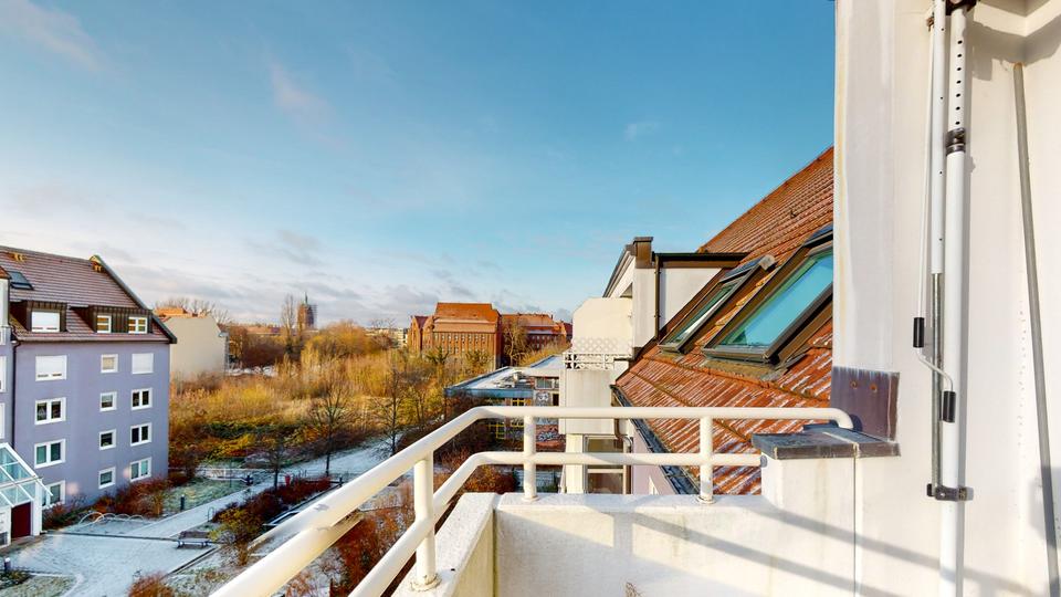 Thumbnail-Rooftop Maisonette with Garage and Balcony furnished or unfurnished!