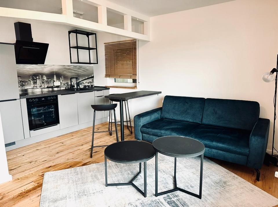 Thumbnail-ModernesVollmöbliertes 1-Zimmer Apartment in Koblenz Pfaffendorf