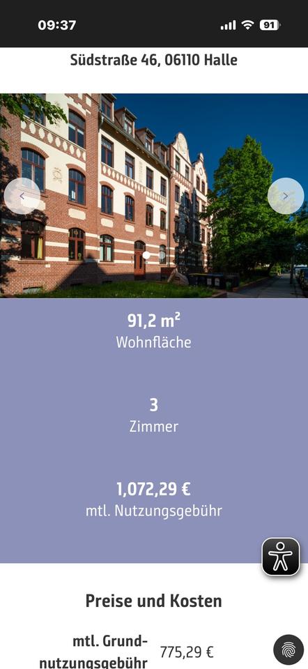 Thumbnail-3 Raumwohnung Südstrasse 46