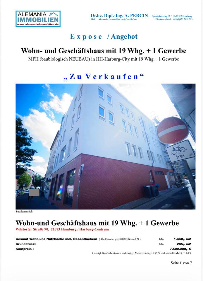 Thumbnail-Wohn- und Geschäftshaus mit 19 Wohnung + Gewerbe